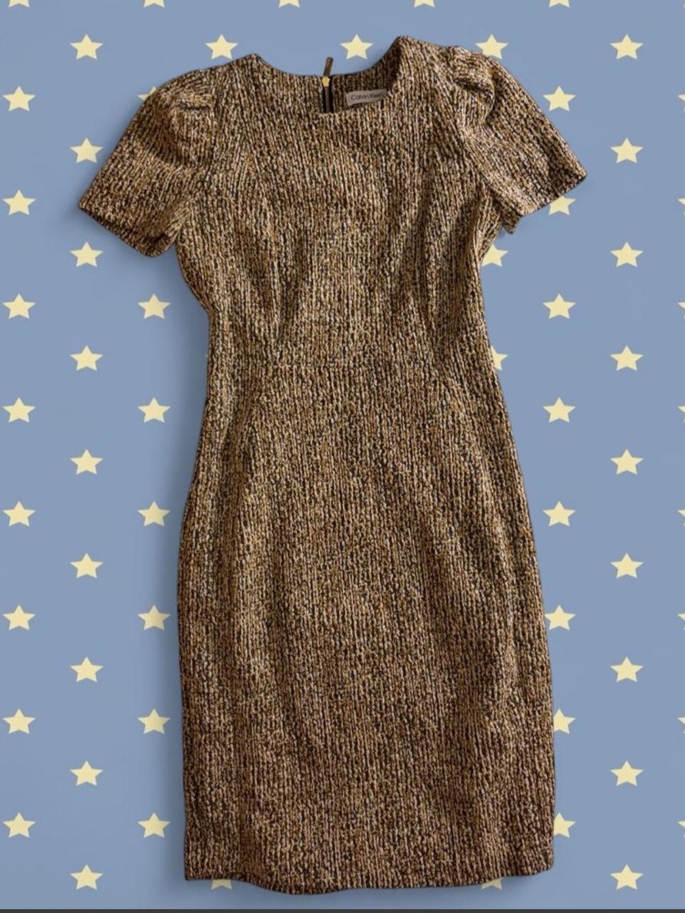 Calvin Klein Short-Sleeve Midi Dress